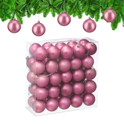 Weihnachtskugeln Weihnachtsbaumkugeln Christbaumkugeln Baumkugeln 50er Set