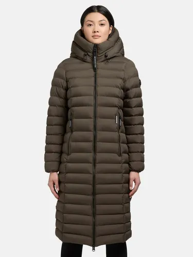 khujo Damen Wintermantel Imes-YM Nature Green XXL in grün von khujo