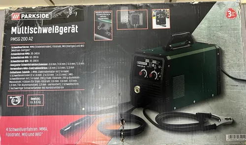 PARKSIDE® 4-in-1-Inverter-Multischweißgerät »PMSG 200 A2«