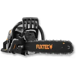 Fuxtec Kettensäge FX-KS262 - Black Edition, 20 Zoll Schwert, Easy-Start Funktion und stylische Tragetasche für müheloses Arbeiten