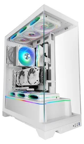 Mars Gaming MC-Prisma ATX Gaming Gehäuse mit ARGB Beleuchtung