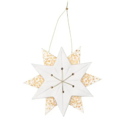 Räder Christbaumschmuck Design Wunschstern Goldregen von Räder