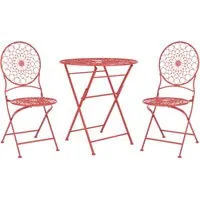Beliani Garten Bistro Set