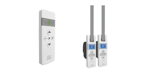 WIR elektronik Rollladengurt-Antrieb WIR SET FB-9 mit eW840-F - Automatisieren Sie Ihre Rollläden mit dem WIR eWickler Fenster Funk-Set. Die Funkfernbedienung FB-9 sorgt für komfortable Steuerung und einfache Montage, ideal für Mietwohnungen und schnelle Nachrüstungen.