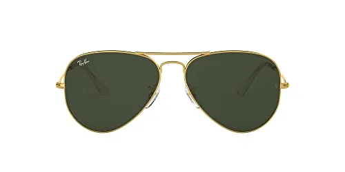 Ray-Ban MOD. 3025 Aviator Sonnenbrille 55, Gold von Ray-Ban
