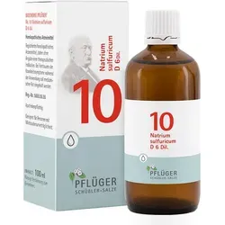 Biochemie Pflüger 10 Natrium Sulfur D6 Tropfen