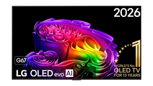 LG OLEDG67LW 55 Zoll Fernseher - Erleben Sie brillante Bilder mit dem 55 Zoll OLED Smart TV in Schwarz. Genießen Sie eine beeindruckende 4K Auflösung und vielseitige Smart-Funktionen für Ihr Entertainment.