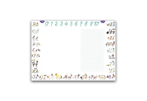 Schreibtischunterlagen von Close Up