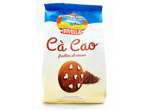 Ciastka kruche Kakaowe CaCao 400 g - Divella