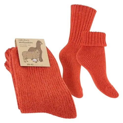 Socken Orange von Celodoro