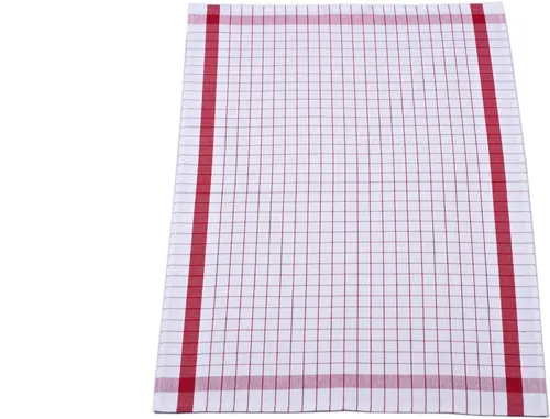 Ross 3er Pack Halbleinen Geschirrtücher Exclusiv Karo - Küchentuch Set mit stilvollem Karo-Design, ideal für die moderne Küche und perfekt zum Trocknen von Geschirr.