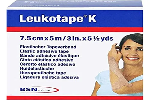 Leukotape K 7,5 cm Hautfarben von Leuko