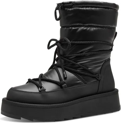 Tamaris Damen Stiefelette 1-26836-41 007 - Wanderschuhe mit atmungsaktiver, wasserabweisender TOUCH-IT Decksohle und herausnehmbarem Fußbett für optimalen Komfort bei jedem Schritt.