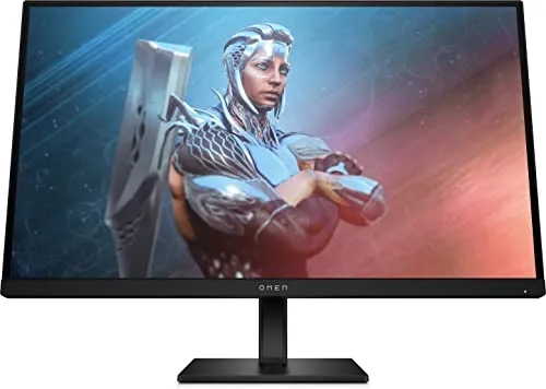 HP Omen 27 Gaming Monitor - 27 Zoll IPS, 165Hz, Höhenverstellung, ideal für flüssiges Gaming mit FreeSync und 1ms Reaktionszeit