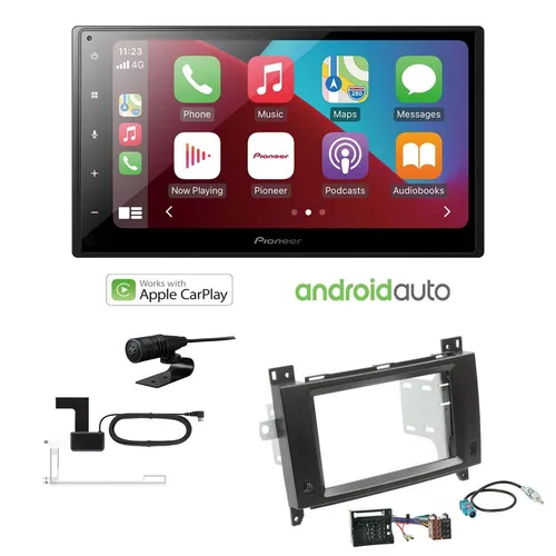 Pioneer Autoradio mit Apple CarPlay für Mercedes Benz Vito/Viano 2006-2014