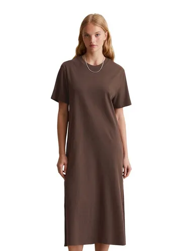 Marc O'Polo DENIM Jerseykleid aus gerippter Bio-Baumwolle in braun von Marc O'Polo DENIM