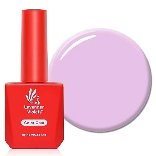 Lavender Violets 15ml Gel Nagellack UV LED Einweichen Nagellampe Aushärten Maniküre Pediküre Größerer Inhalt Salon Qualität Traum Liebhaber A0372