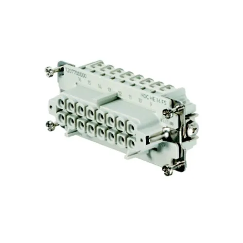 Weidmüller Steckverbinder-Einsatz HDC HE 16 FS Kontakteinsätze 1207700000