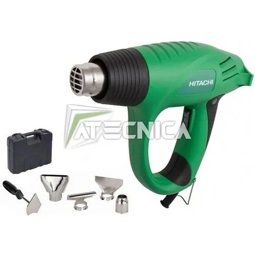 Hitachi Heißluftgebläse RH600T Mit 2.000 W Und Zubehörset In Koffer