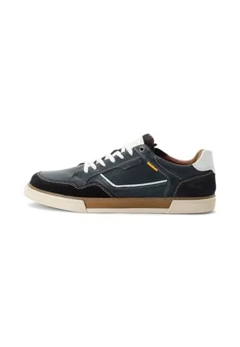 camel active Leder Sneaker - Hochwertiger Komfort - Sneaker aus feinstem Ledermix mit herausnehmbarer Decksohle für individuelle Passform. Ideal für vielseitige Outfits und hohen Tragekomfort.