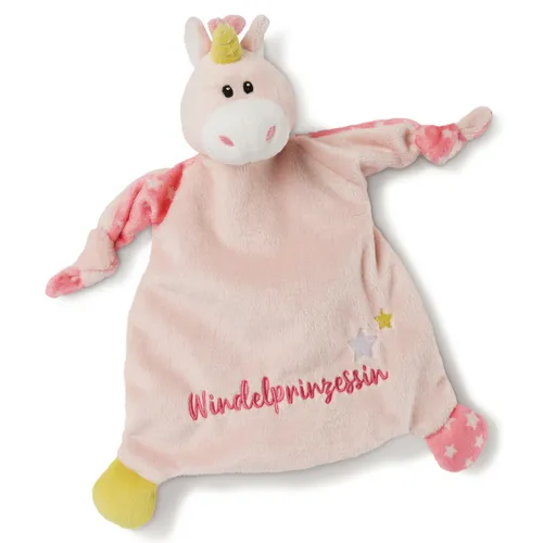 NICI Schmusetuch Einhorn 46730 - NICI Schnuffeltuch 