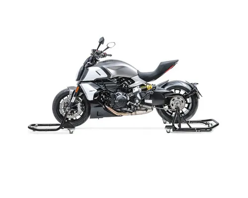 ConStands Montageständer Set für MV Agusta Brutale 800/RR 13-24 schwarz - Praktisches Set aus Vorder- und Hintermontageständer für eine sichere und stabile Unterstützung Ihres Motorrads. Ideal für Wartung und Reparatur.