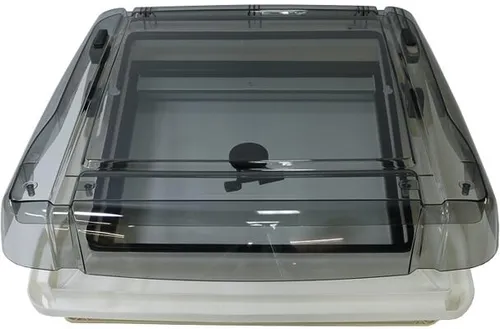 REMIS REMItop Vista Dachhaube 42 mm - Caravan-Zubehör mit extrem flachem Aufbau, Insektenschutz und plissiertem Verdunklungsrollo für optimalen Komfort im Reisemobil.