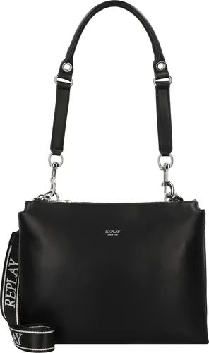 Replay Schultertasche 35 cm schwarz - Stylische Handtasche aus hochwertigem Material, ideal für jeden Anlass und perfekt für den täglichen Gebrauch.