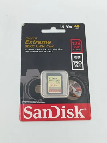 SanDisk Extreme 128GB SDXC UHS-I Speicherkarte bis 150 MB/s U3 V30 C10 4K_0.01_6