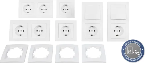 ETT1534942 Schalter & Steckdosen Set Flair 