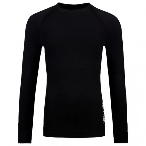 Ortovox 230 Competition Long Sleeve Women black raven (XS) - Funktionsunterwäsche für sportliche Höchstleistungen im Winter, mit optimaler Luftzirkulation und nachhaltiger Merinowolle für besten Tragekomfort.