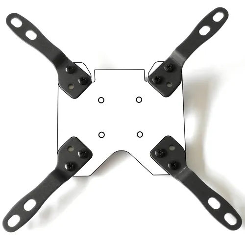 VESA Adapter für TV & Monitor Wandhalterung - TV-Ständer & -Wandhalterungen, ermöglicht die Anpassung von VESA 100 x 100 auf VESA 200 x 200 für Bildschirme von 23 bis 42 Zoll.