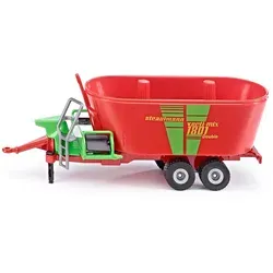 Strautmann Futtermischwagen 1:50 – Maßstabsmodell - Detailgetreues 1:50 Modell des robusten Tandem-Achs-Futtermischwagens VertiMix von Strautmann, ideal für Sammler und Liebhaber von landwirtschaftlichen Maschinen.