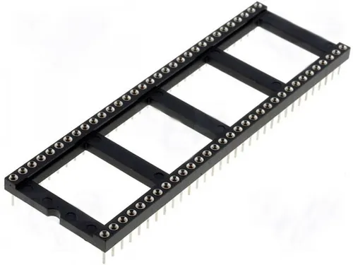IC Sockel DIP Fassung mit Rundpins Rundbuchse 64 polig von VS