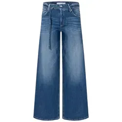 Palazzo Jeans Cropped Blau 38/30 von CAMBIO in blau von Cambio