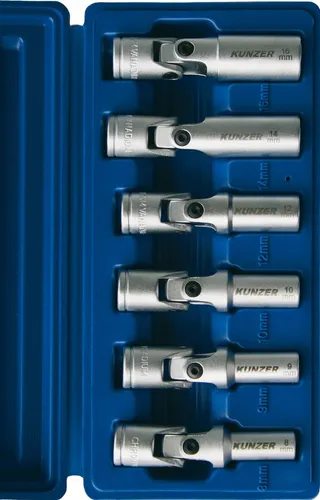 Kunzer Zünd-Glühkerzengelenk-Steckschlüssel-Satz 7WT06 von Kunzer
