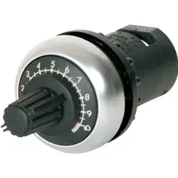 Potentiometer 1Ohm 0,5W IP66 M22S-R1K 232231 - Fehlerstromschutz (RCD), robustes Potentiometer mit IP66 Schutzart, ideal für anspruchsvolle Anwendungen und Umgebungen.