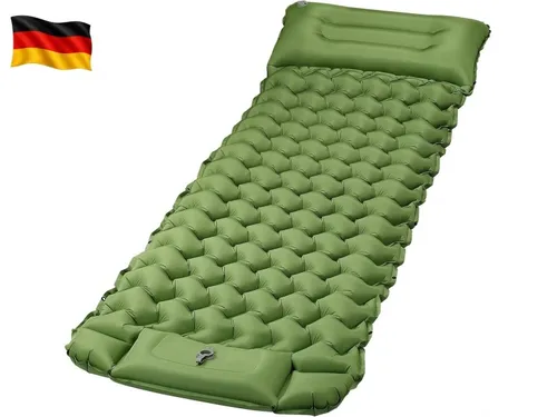 Isomatte Camping, ultraleichte & kompakte Camping Luftmatratze mit