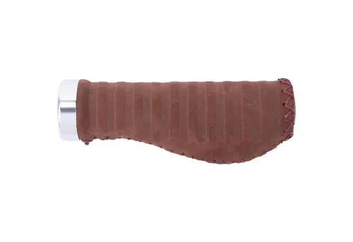 Contec Mirage Ergo Exclusiv Fahrradlenkergriff - Hochwertiger Lenkergriff aus Echtleder, handvernäht für optimalen Komfort. Perfekte Kombination aus Halt und Dämpfung für ein angenehmes Fahrgefühl. Ideal für anspruchsvolle Radfahrer.