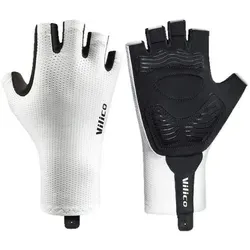 Sport Knight Halbfinger Fahrradhandschuhe – Rutschfest und Gepolstert für Training & Outdoor Schwarz/L