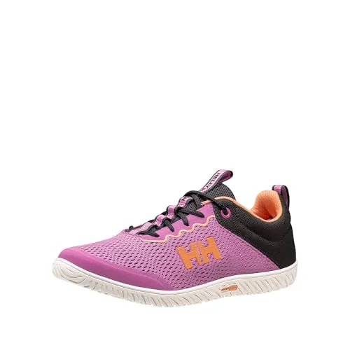 Helly Hansen Damen W HP Foil Evo - Segelschuhe in Meta-Rosa, Größe 41 - Atmungsaktive, schnell trocknende Segelschuhe für Damen, ideal für das Crewing kleiner Boote und optimalen Komfort auf dem Wasser.