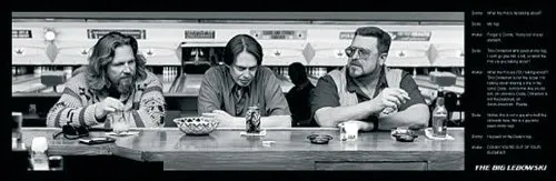 Unbekannt The Big Lebowski Poster Zitate (91,5cm x 30cm)