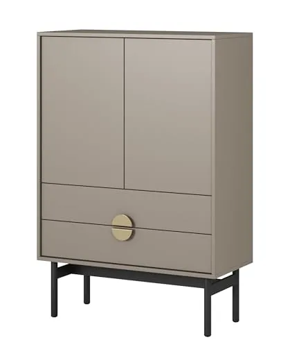 Selsey Kommode Stoon, Beige Cappuccino, 85 cm hoch