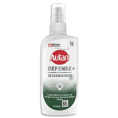 Autan Defense Zeckenschutz Pumpspray, Insektenschutz, hocheffektiver Schutz vor Zecken für bis zu 12h, Travel Essentials, 1er Pack ( 1 x 100 ml)