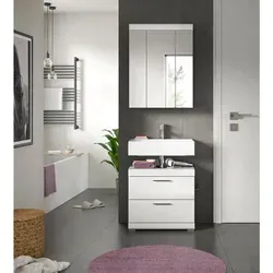 Badmöbel-Set SCHLOONSEE 2 tlg. - Waschbeckenunterschrank & Spiegelschrank - Badmöbel-Set SCHLOONSEE 2 tlg. mit hochwertiger MDF Front, in modernen Farben erhältlich. Perfekt für stilvolle Badezimmergestaltung. Maße: B: 60 cm, H: 191 cm.