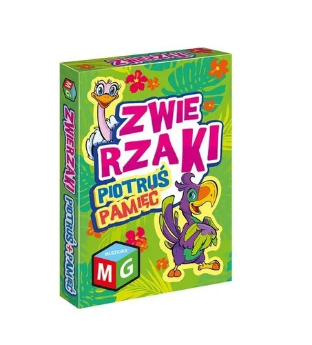 karty piotruś ZWIERZAKI GRA-MULTIGRA