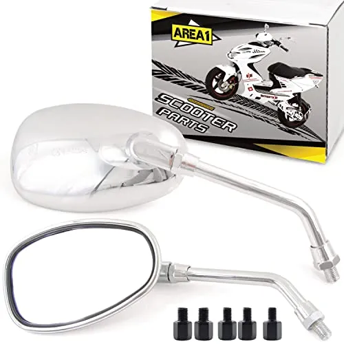 Area1 Rückspiegel Spiegel Set kompatibel mit People, S 50 125 300 New People S, Myroad (V8)