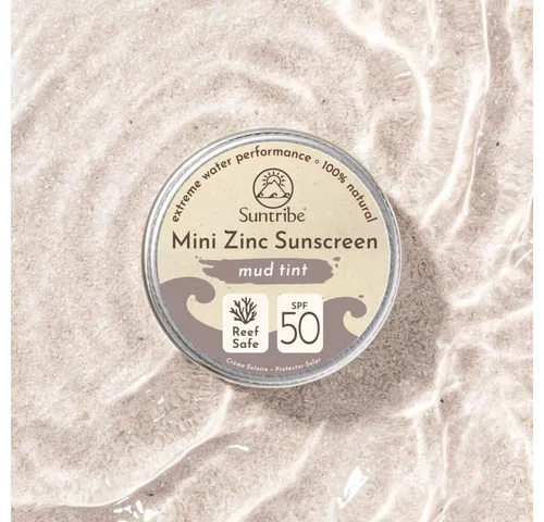 Suntribe Zink Sucscreen Sonnencreme LSF 50 Sport beige 15 g