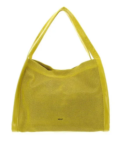 Abro Schultertasche Leather Athene – Gelb von abro