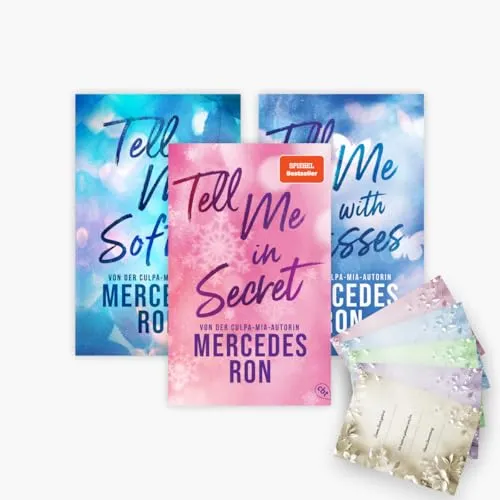 Die Tell Me-Reihe Band 1-3 lus 1 exklusives Postkartenset